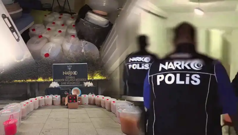 İstanbul'da Narkotik Operasyonunda Rekor Uyuşturucu Yakalandı!