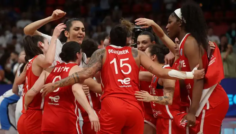 A Milli Kadın Basketbol Takımından Litvanya Maçına Hazırlık!
