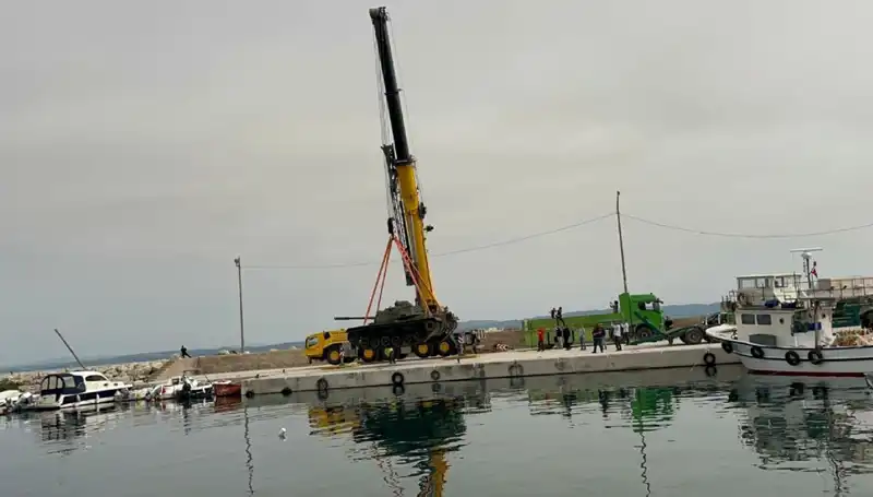 Saros Körfezi'nde Gizemli Bir Tank Batırma Operasyonu Başlıyor