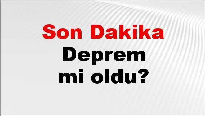 Muğla'da Deprem Panik Yarattı! Son Gelişmeler Neler?