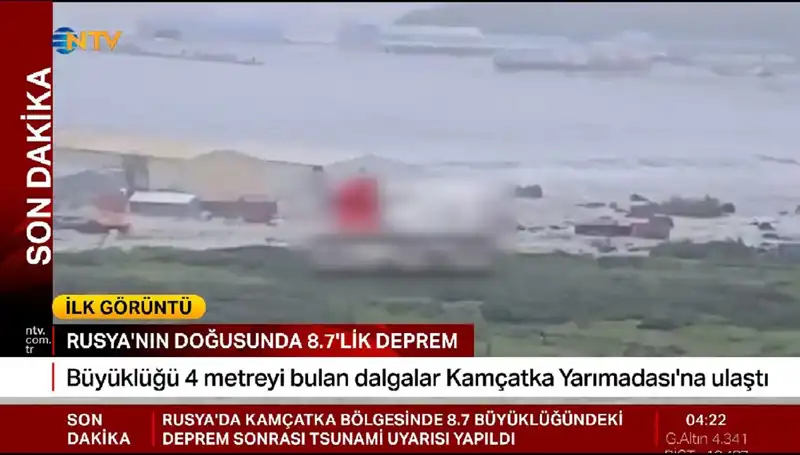 Kamçatka Kıyılarında İlk Tsunami Dalgaları: Kritik Gelişmeler