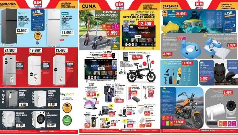BİM 8-11 Temmuz Aktüel Kataloğu ile Alışveriş Keyfi Başlıyor!