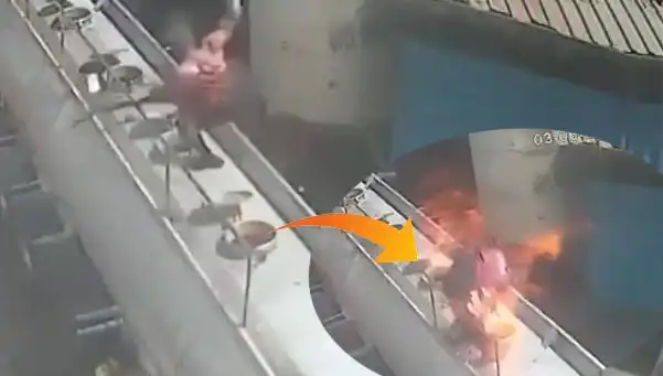 Sigara İçen Genç, Tanker Kapak Açılınca Bomba Gibi Patladı