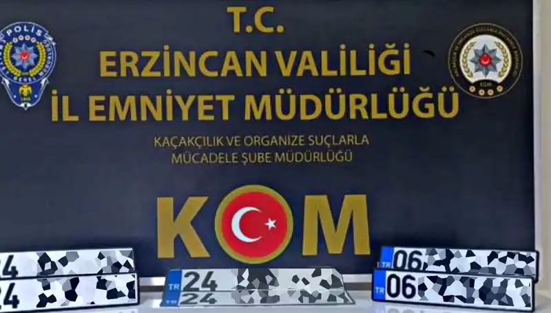 Erzincan'da Uyuşturucu Kaçakçılarına Yönelik "APP Plaka" Operasyonu Başarıyla Gerçekleştirildi