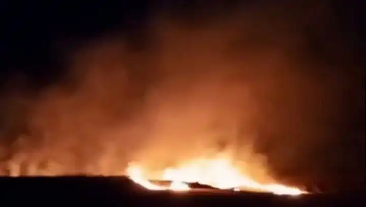 Tekirdağ’da 20 Dekar Buğday Arazisi Yangında Küle Döndü!
