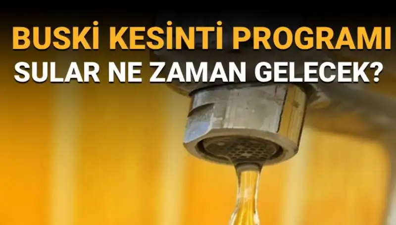 Bursa Nilüfer'de Su Kesintileri Sonrası Su Akış Tarihleri Açıklandı