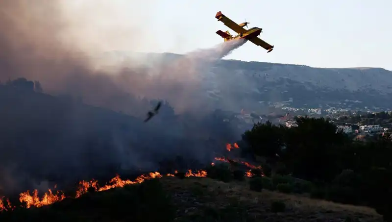 Sakız Adası’nda Kontrol Altına Alınan Orman Yangını: Neler Yaşandı?